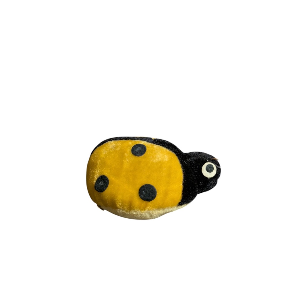Vintage Dream Pets R Dakin Co Yellow Black‎ Ladybug Plush Toy Japan MCM